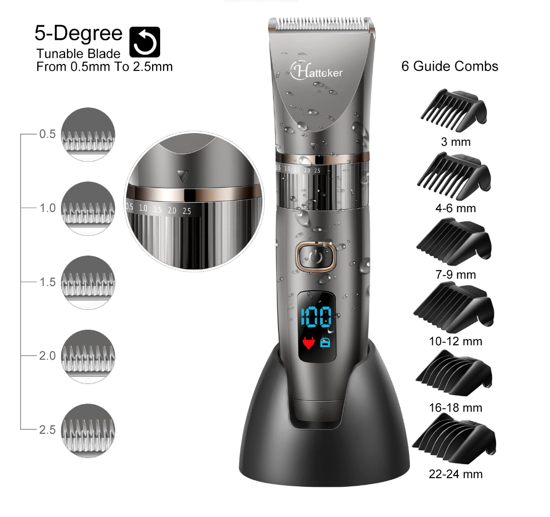 hatteker hair clipper how to use