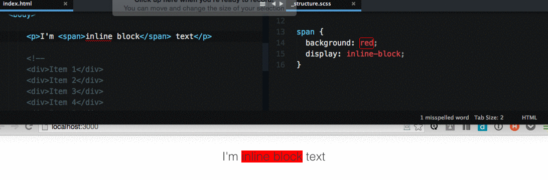 An Inline Block Intervention In An Effort To Explain Why Whitespace By Drew Minns Medium