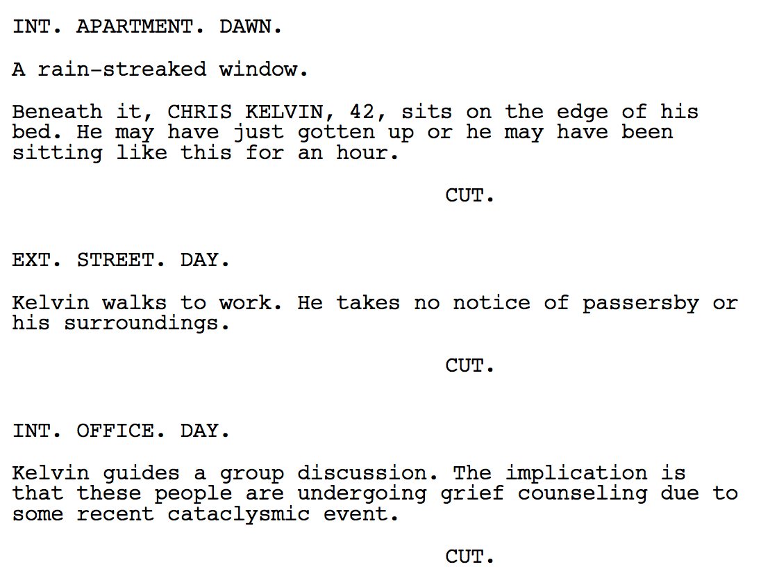 Impressionistic Screenwriting (Lessons from Soderbergh’s Solaris) by