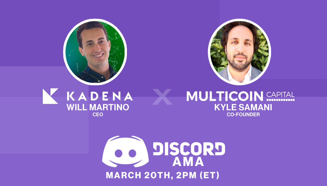 Kadena AMA with Kyle Samani. Debate: Proof of Work or Proof of… | by ...