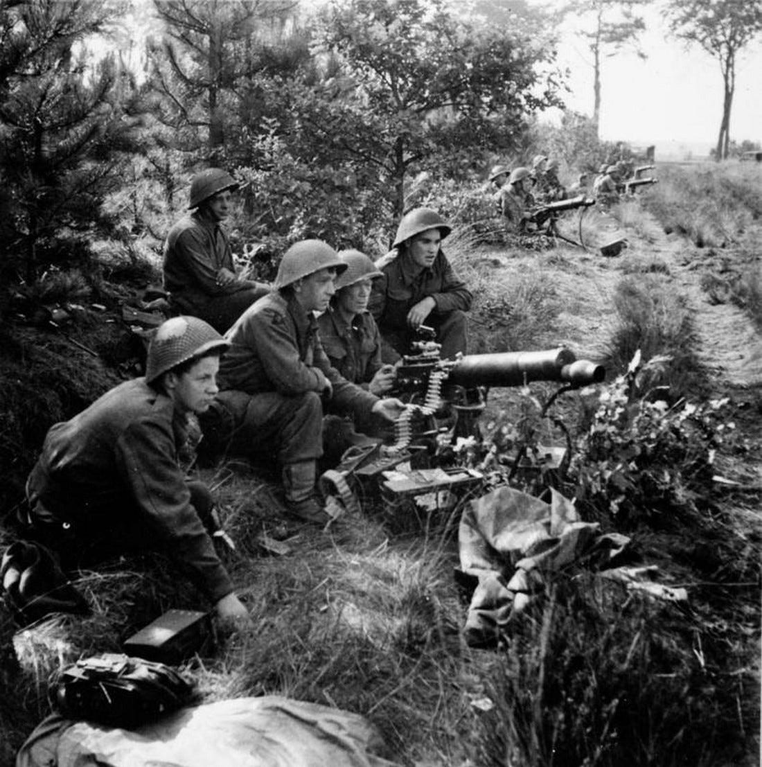 Image result for vickers machine gun company 1944