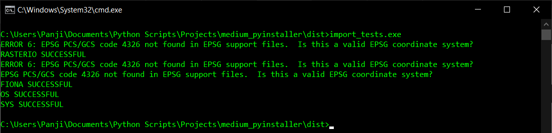 Pyinstaller