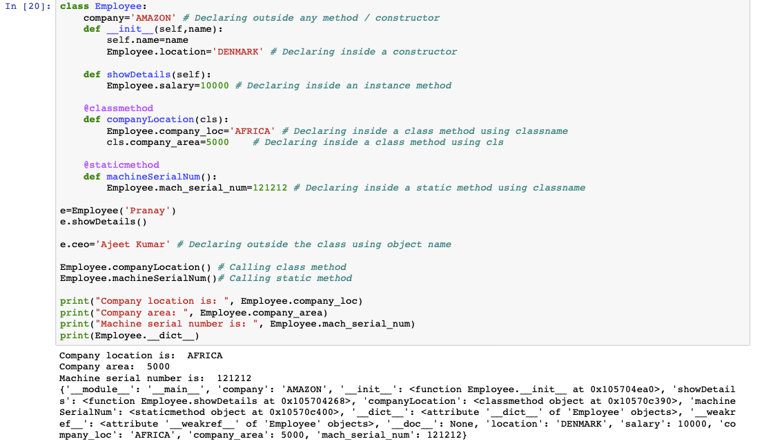 Simplifying Variables and Method types in Object Oriented Programming ...