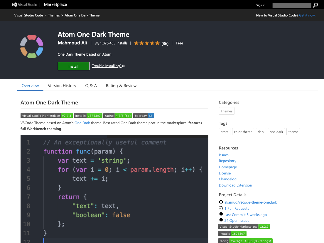 15 Best VSCODE Themes For Dark Mode Awesomeness by Ann Adaya For SelfTaught Developers