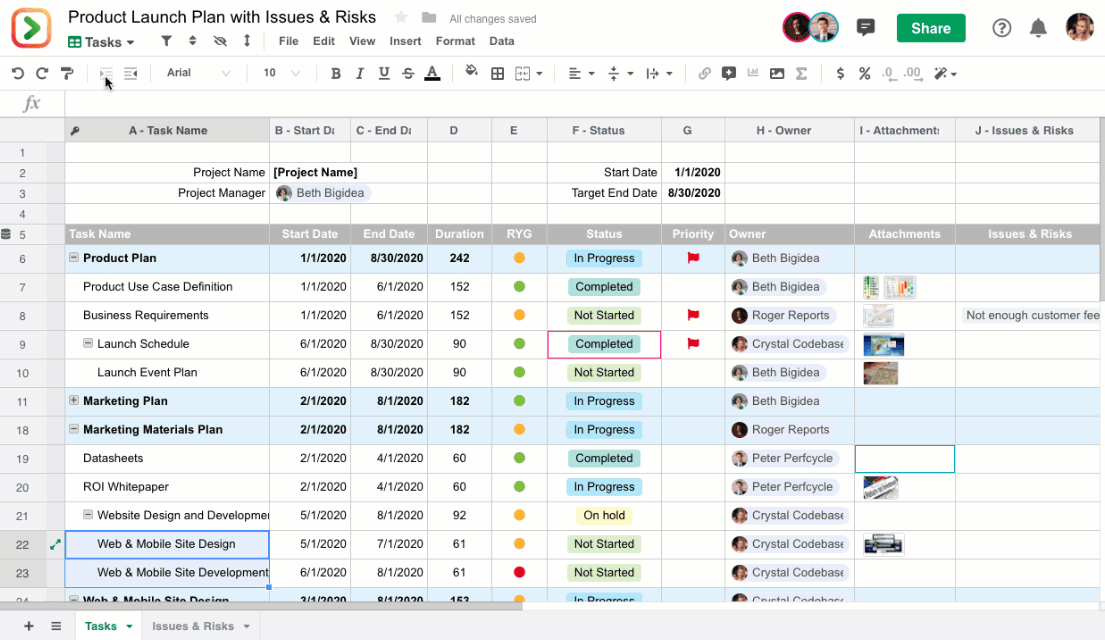 Reimagining the spreadsheet for a new era of collaboration by