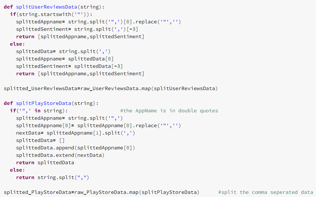 function to clean text data in spark rdd function to clean text data in spark rdd