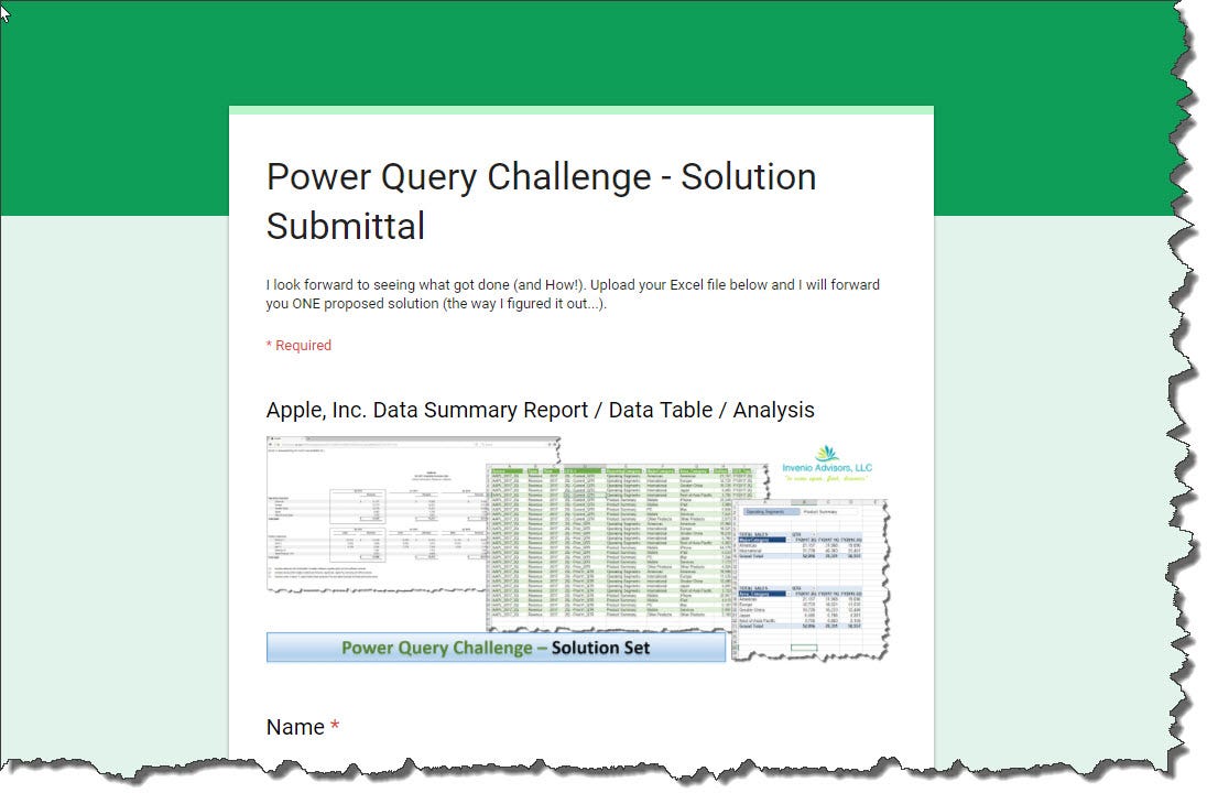 Microsoft Excel — The #PowerQuery Challenge - Let’s Excel - Medium