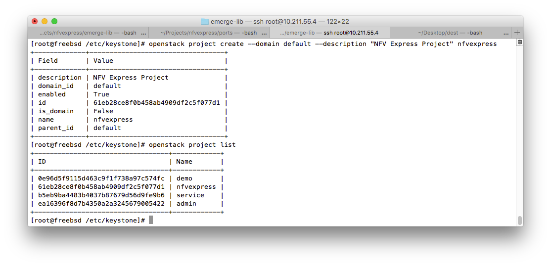 Keystone status. I successfully got keystone working… by Alexander