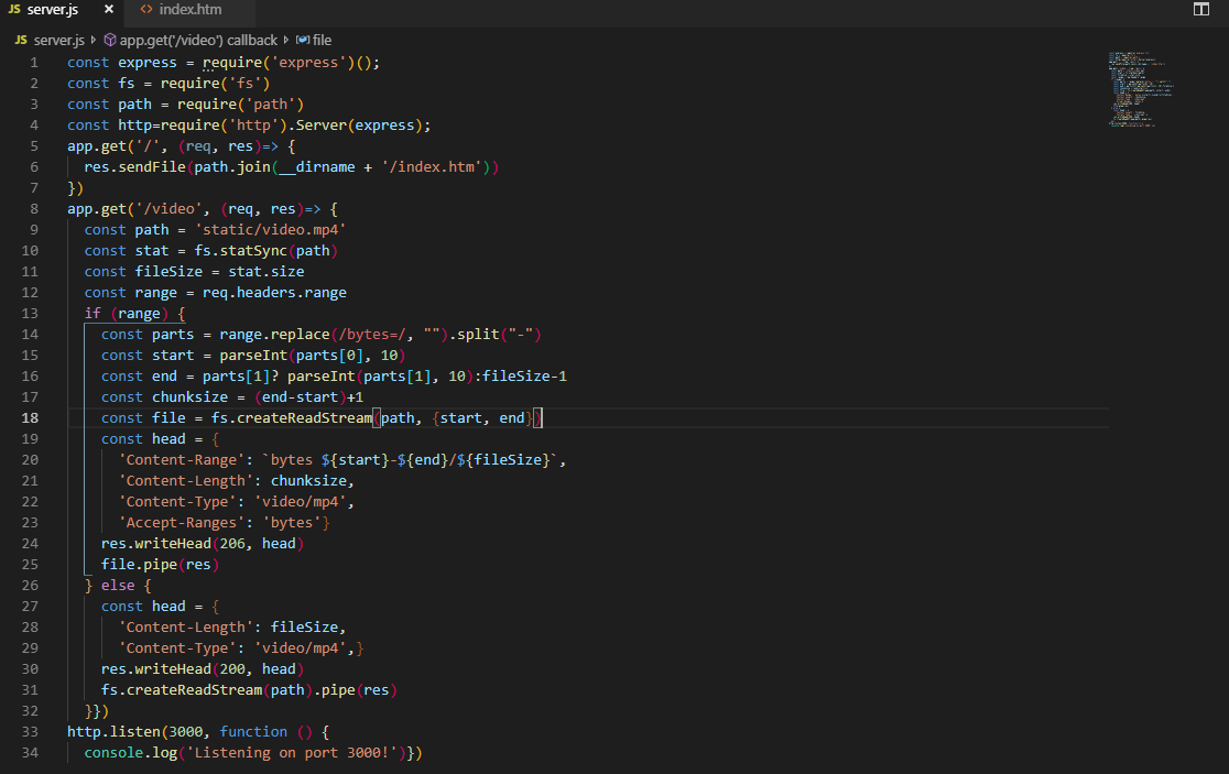 How to stream media with Node.js, JS & HTML5 | by Ashay Mandwarya 🖋️💻🍕 ...