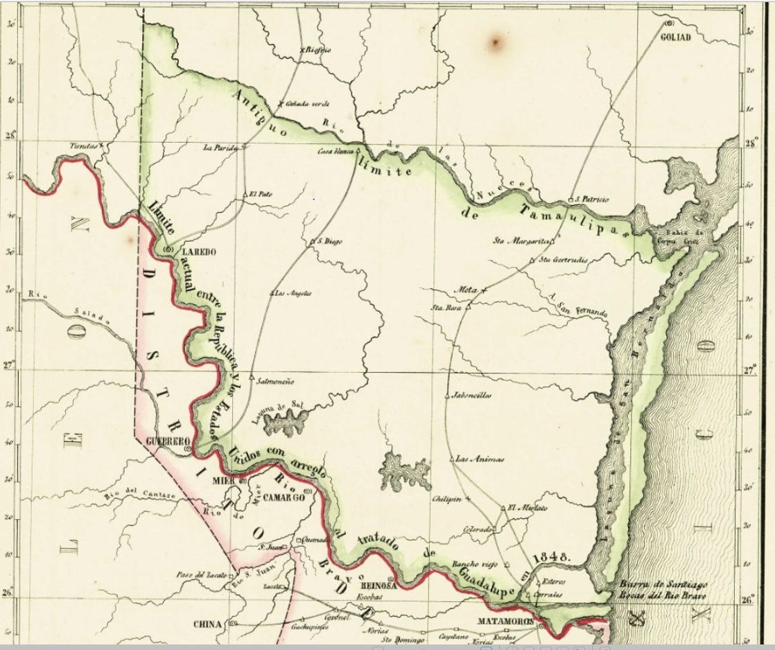 Locating The In Between South Texas And Antonio Garcia Cubas Map Of Tamaulipas 1858 By Texas General Land Office Save Texas History Medium Locating The In Between South Texas And Antonio Garcia Cubas Map Of Tamaulipas 1858 By Texas General Land Office Save Texas History Medium