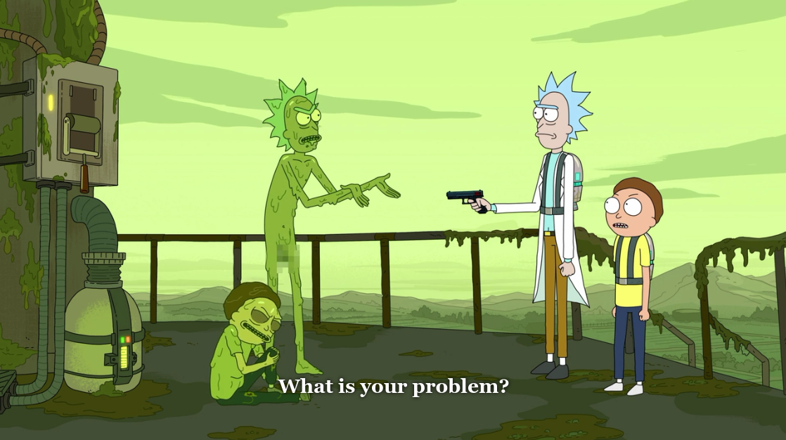 Cognitive toxins" in Rick and Morty.