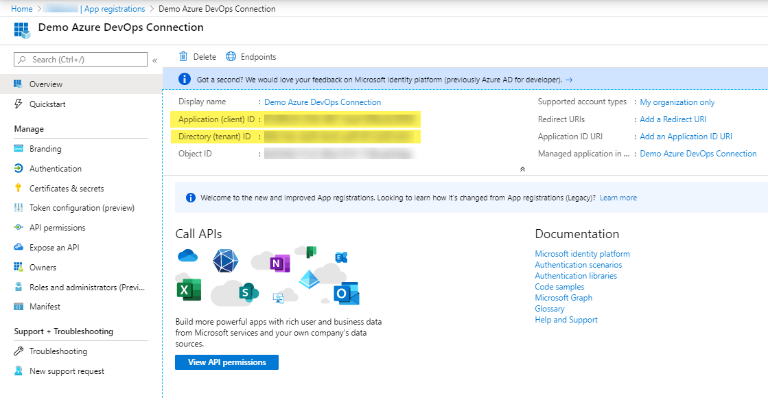 how to generate client id and client secret in azure