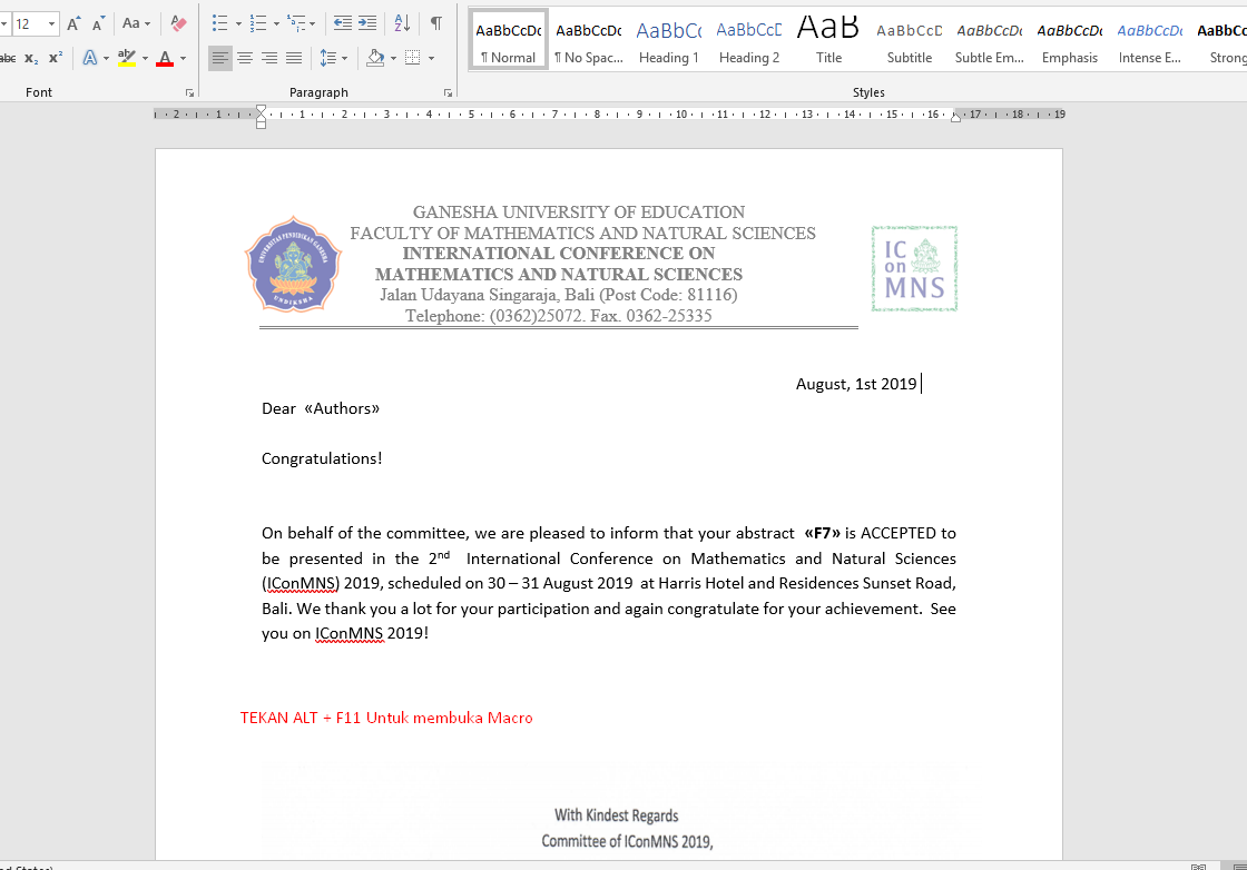 Menyimpan Dokumen Mail Merge Microsoft Word Individual Dalam Bentuk Pdf By Resika Arthana Medium