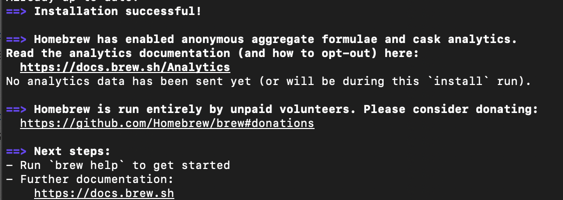 Osx install homebrew