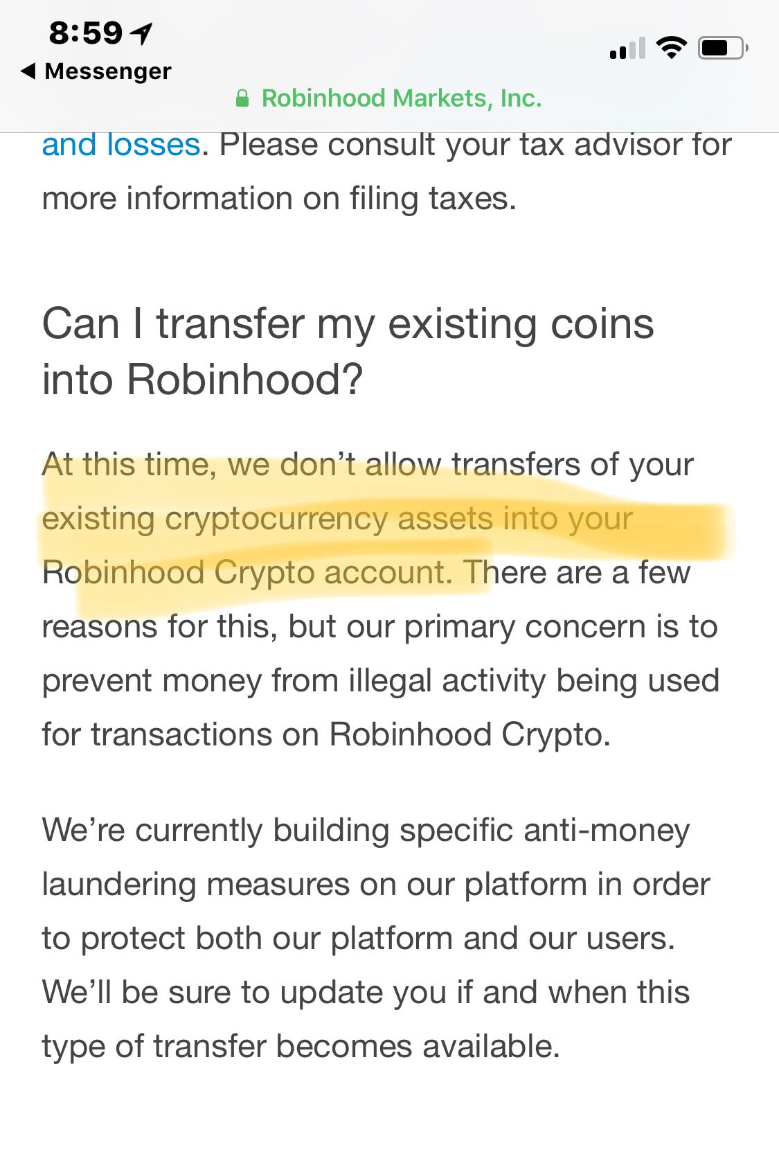 Trading Vs Owning Cryptos Or Robinhood Vs Gdax By Ouriel Ohayon Medium