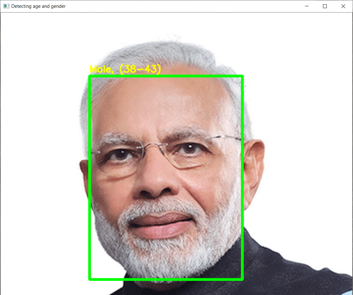 Gender and Age Detection — OpenCV by Karthikeyan A Medium