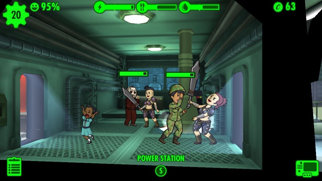 Fallout Shelter PC Review - Cube - Medium