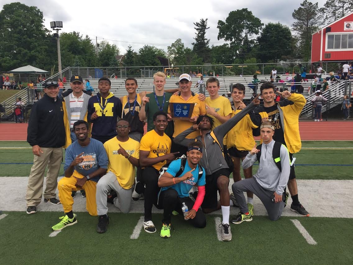 Moorestown High School Boys Track wins Central NJ Group 3 team