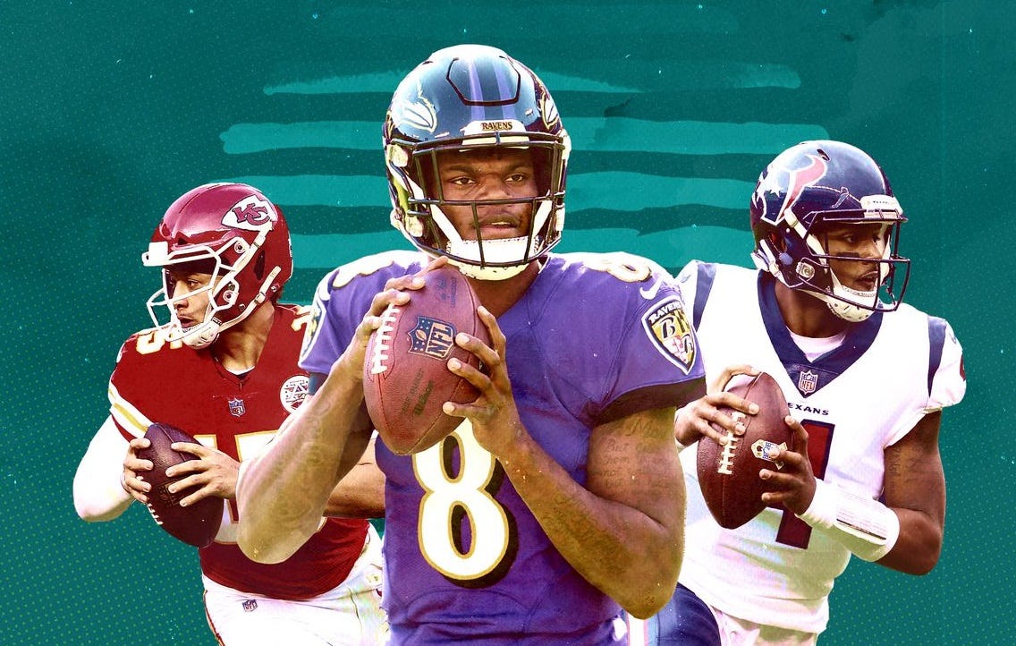 The 2019 NFL League Pass Rankings, Part II — The Top 16