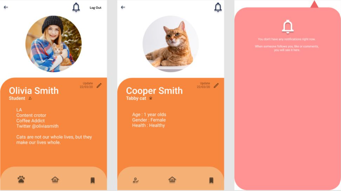 UX/UI Case Study Advice App for Cat Lovers by First S. Medium