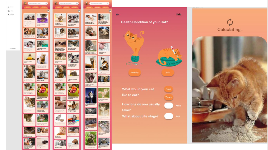 UX/UI Case Study Advice App for Cat Lovers by First S. Medium