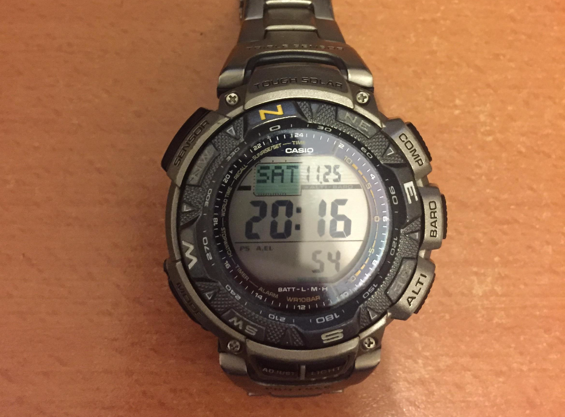orologio trekking