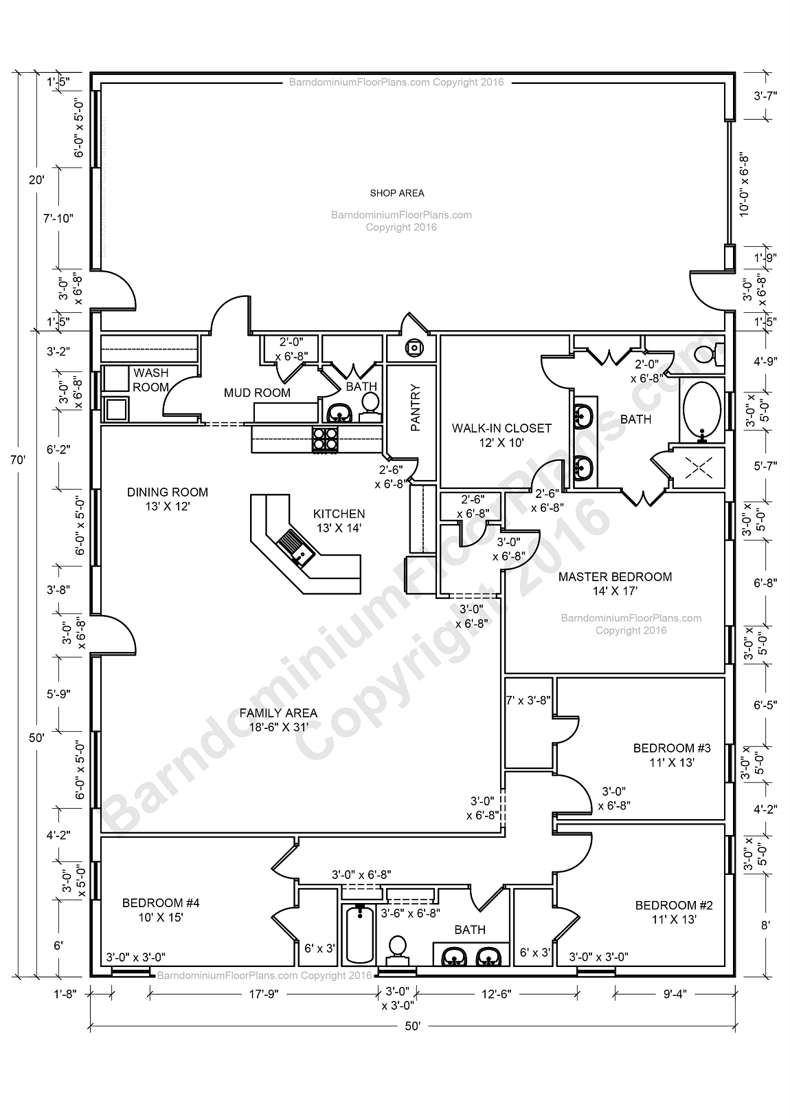 40x60 Pole Barn House Plans 40x60 Pole Barn House Plans 