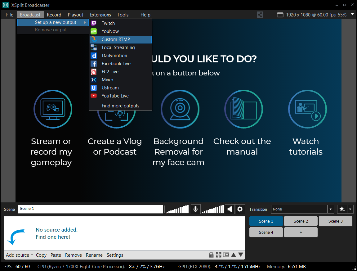 How To Connect Xsplit Broadcaster By Yellow Duck Help Center Yellow Duck Medium
