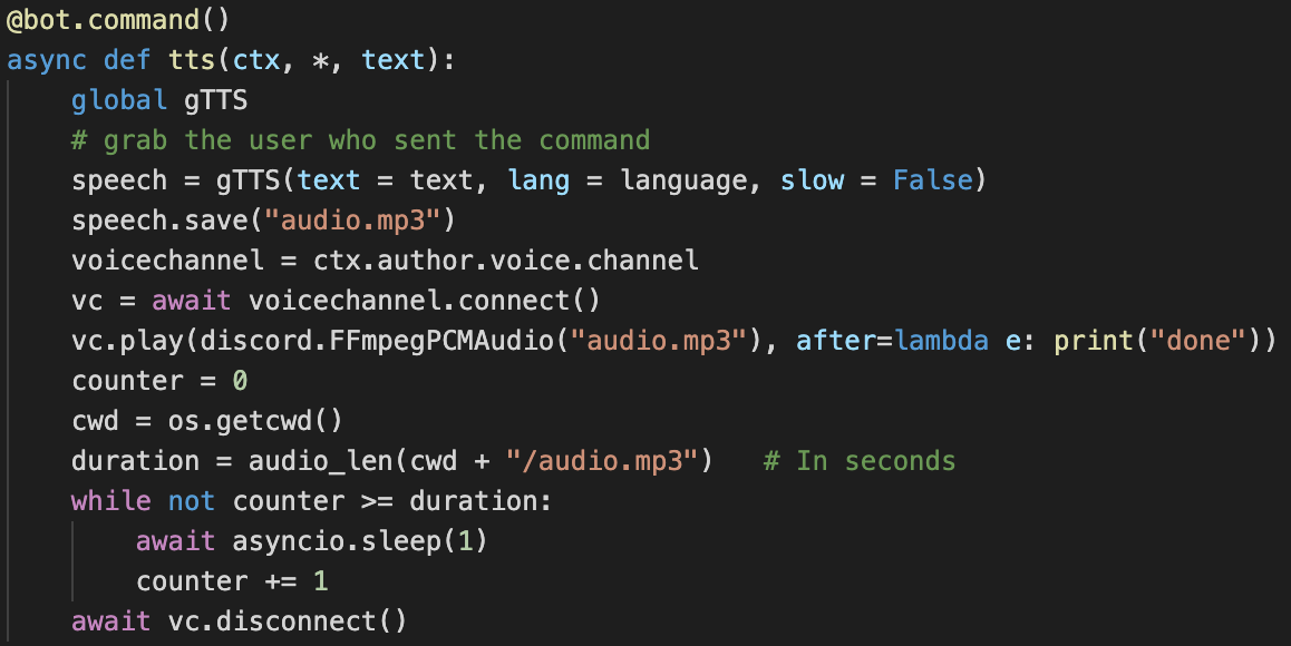 Programming Discord Bot Tts Tts Hello There By ron Santa Cruz Medium Programming Discord Bot Tts Tts Hello There By ron Santa Cruz Medium