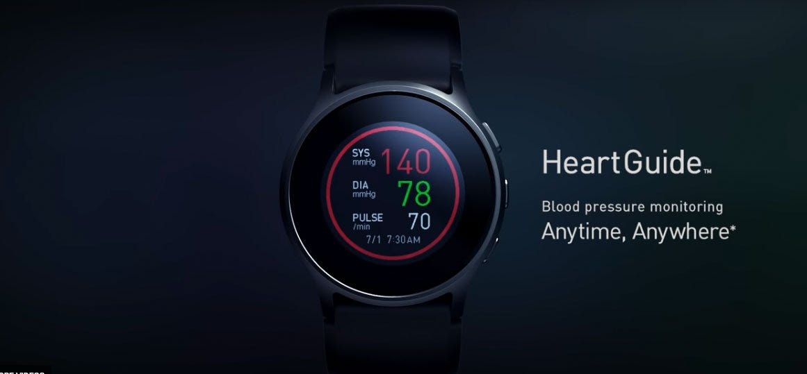 wearable blood pressure monitor fitbit