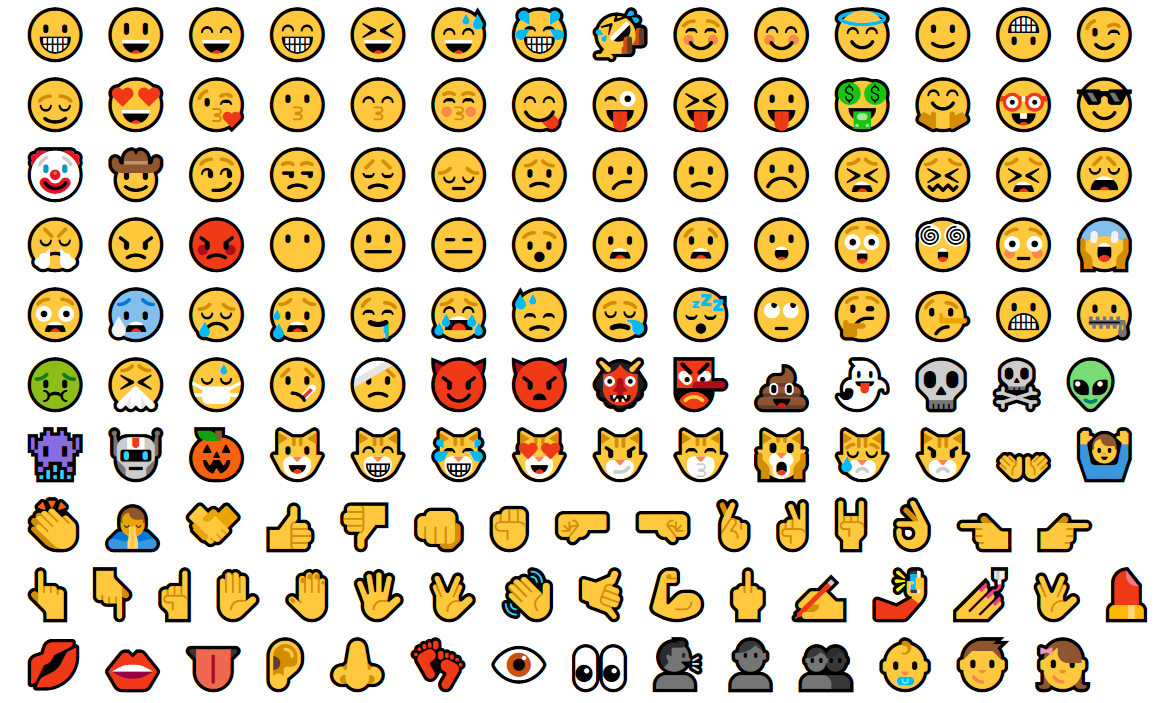 Paste emojis copy ( ͡°