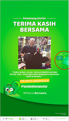 Mockup prototipe UI layar penuh