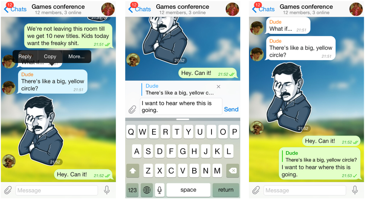 12 Tips For Designing A Better Group Chat Experience By Max Masure They Them Design For Startups Medium 12 Tips For Designing A Better Group Chat Experience By Max Masure They Them Design For Startups Medium