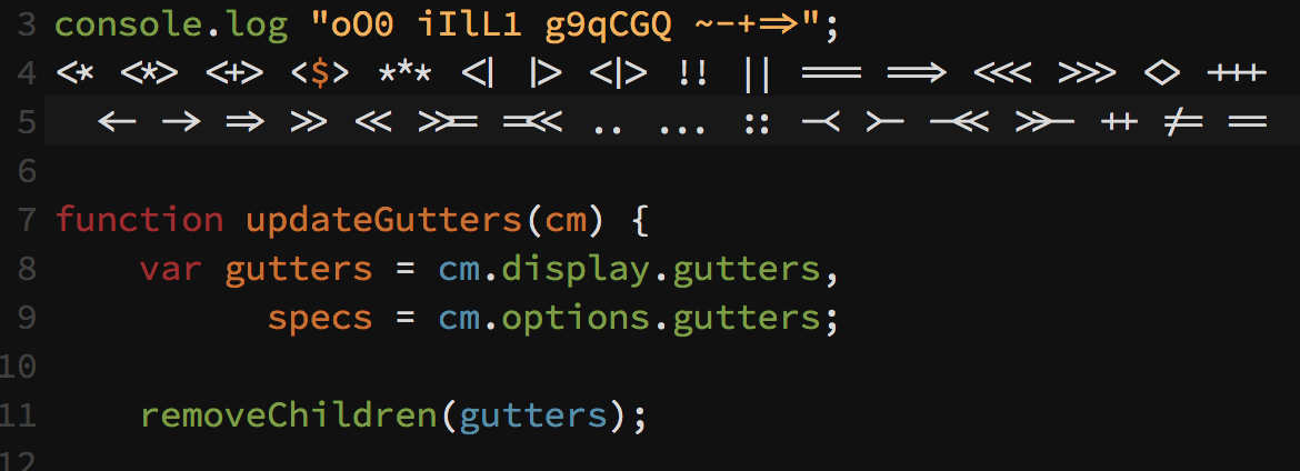Programming Fonts — A List. 2018’s highest quality fonts for coding ...