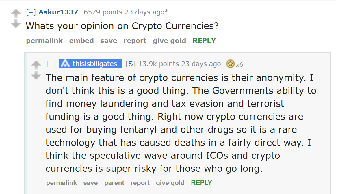 Why Is Anonymity Not The Problem With Crypto Currencies