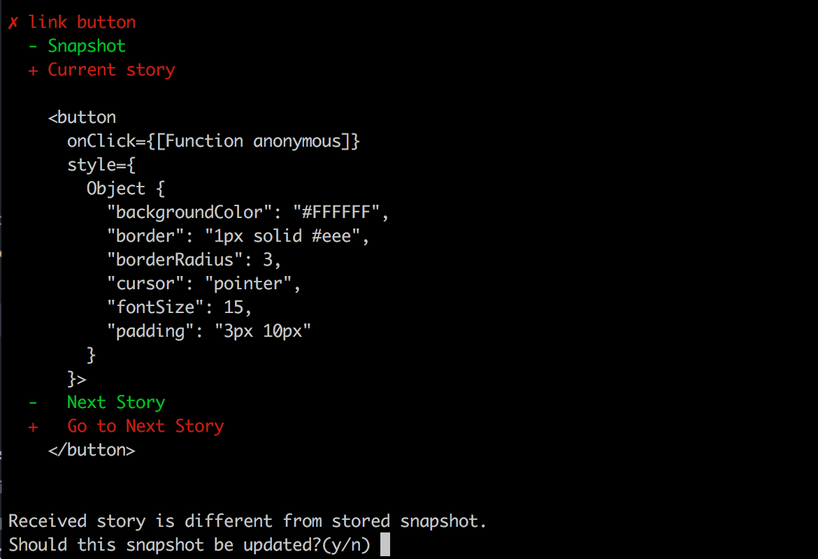 Snapshot Testing in React Storybook by Aruna Herath KADIRA VOICE