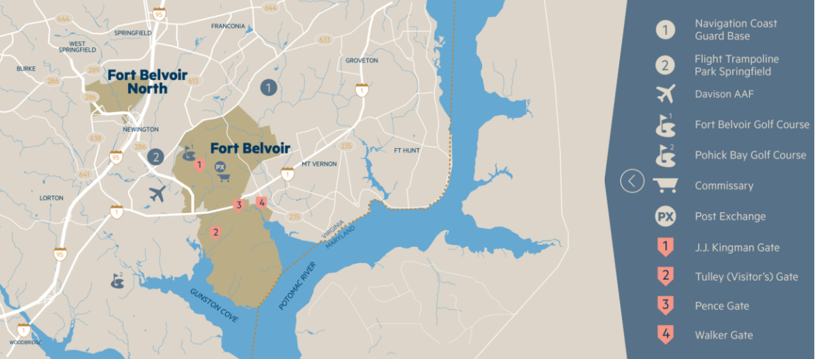 The Inside Scoop Fort Belvoir. When it comes to historic bases, few