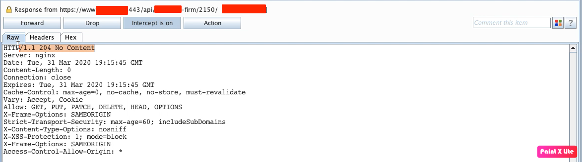 【20200510】IDOR on API endpoints. - 图7