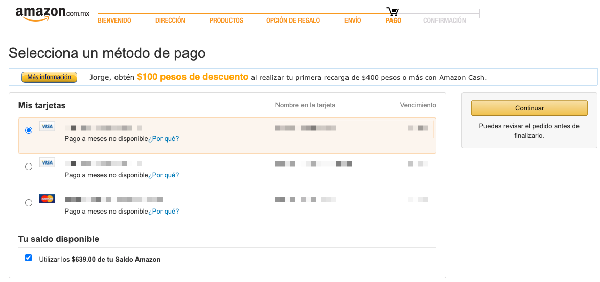 puntos bancomer amazon