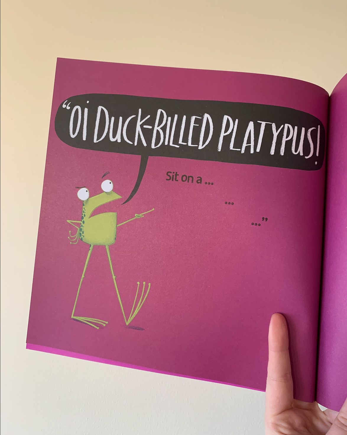 Oi Duck-Billed Platypus!