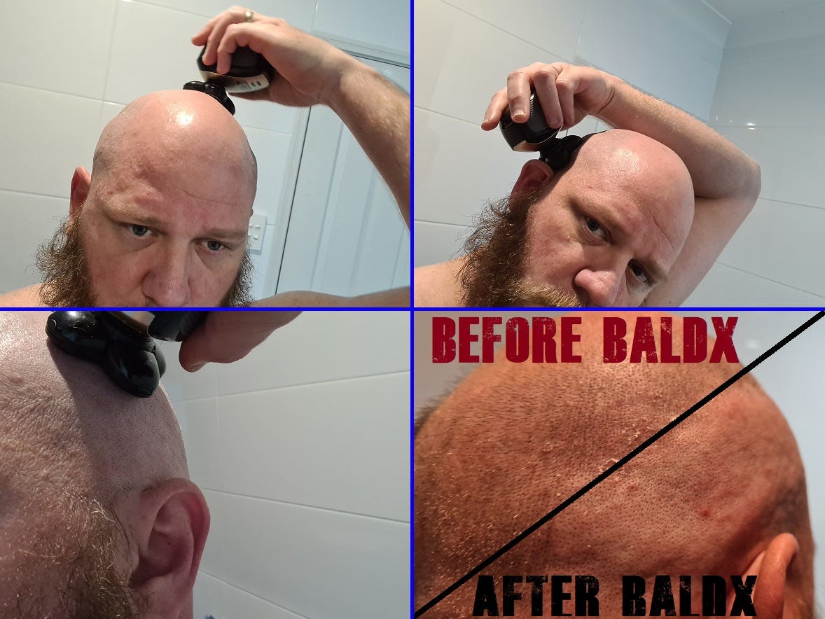 head shaving razor