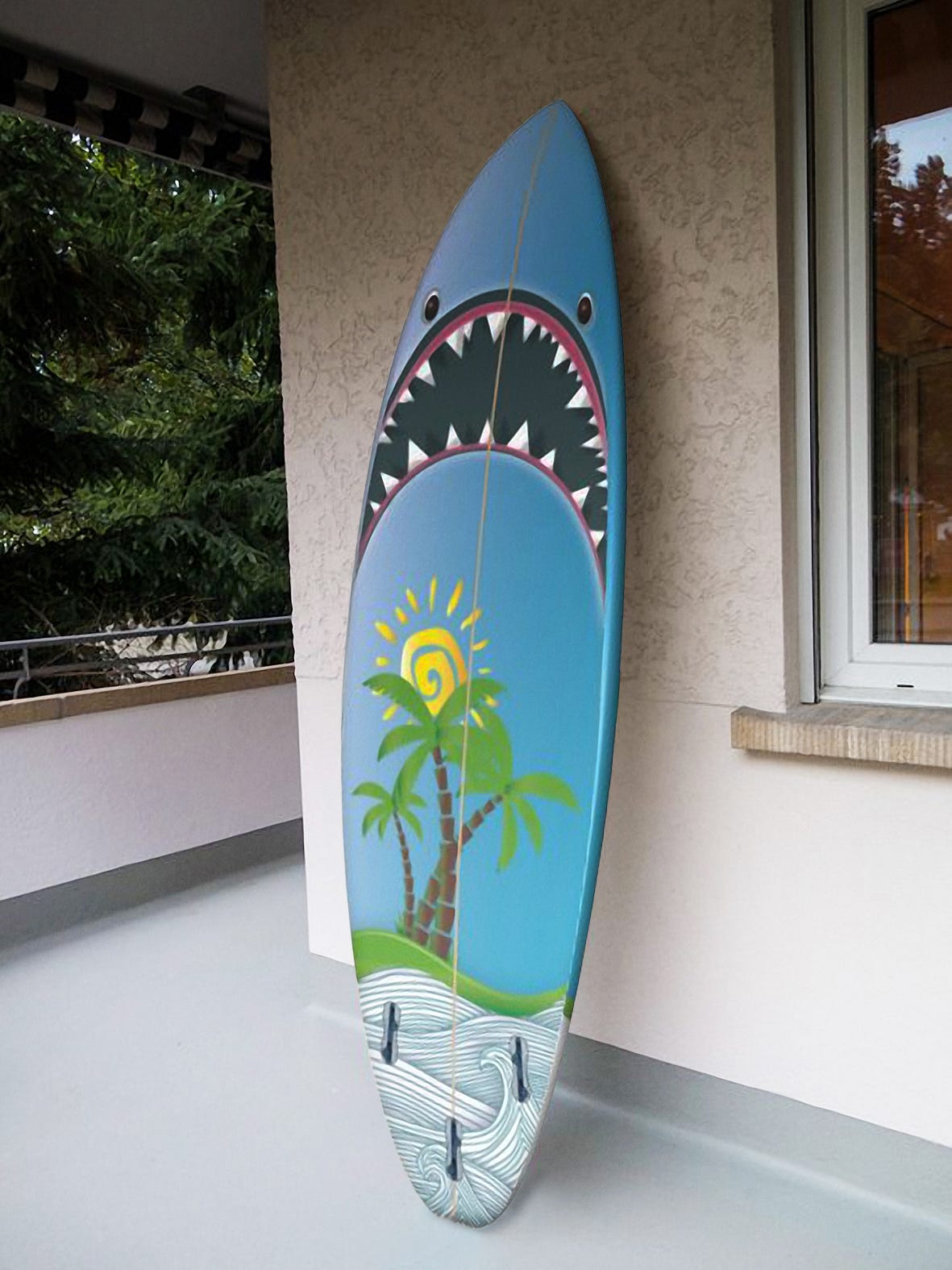 Shark Surfboards — Design process by Kamila S. Designer Processo de