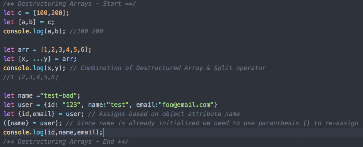 My Notes :: ES6 Basics. ES6 (ECMAScript 6) is the 6th… | by Anil Talla ...