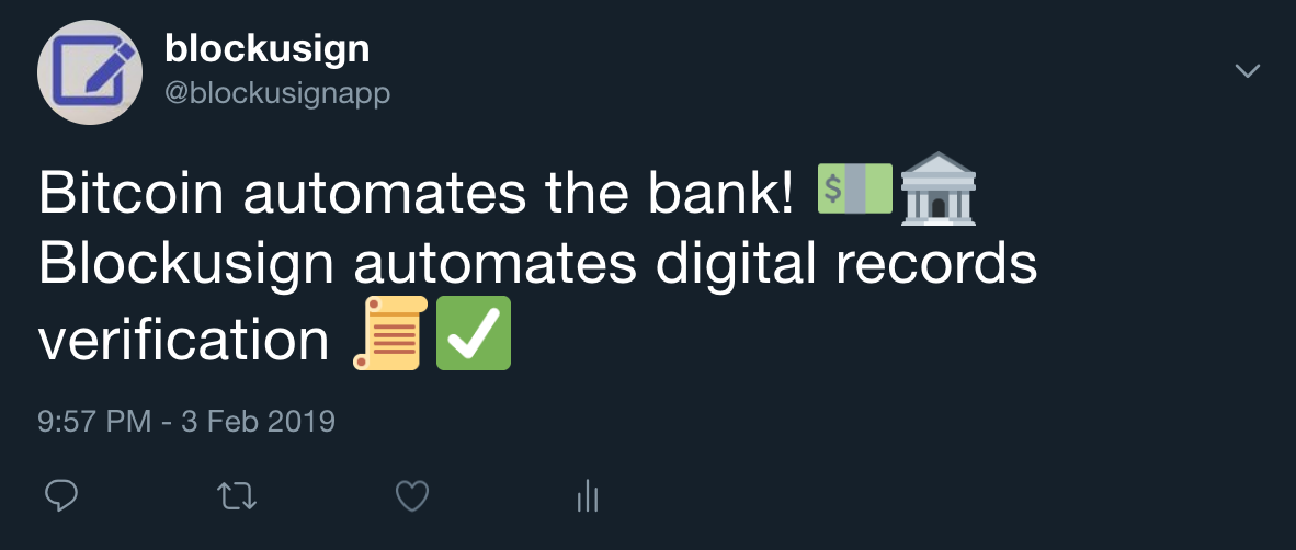 Blockusign App A Pragmatic Approach To Smart Contracts And