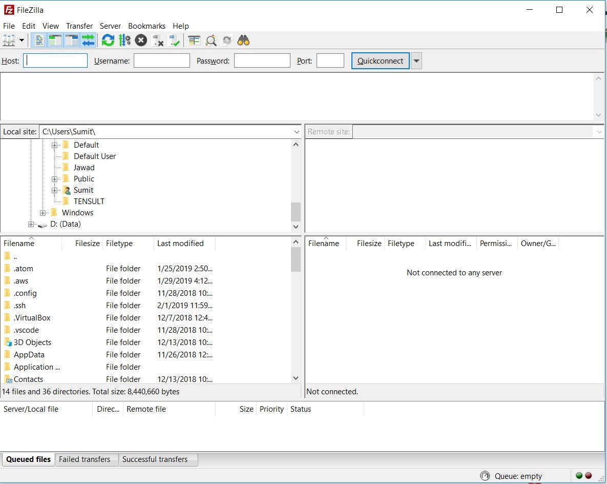 Filezilla s3 protocol terwood