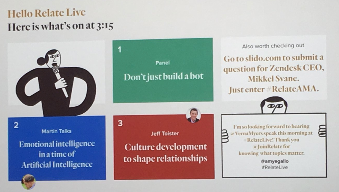 Four things I learned from the Zendesk Relate Live Conference by