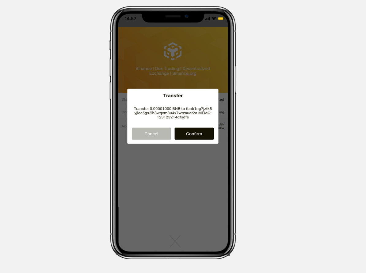 How to connect XWallet app to Binance Chain Wallet and ...