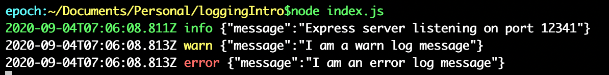 A-Z Logging for your node application | by Aashish Ailawadi | Medium
