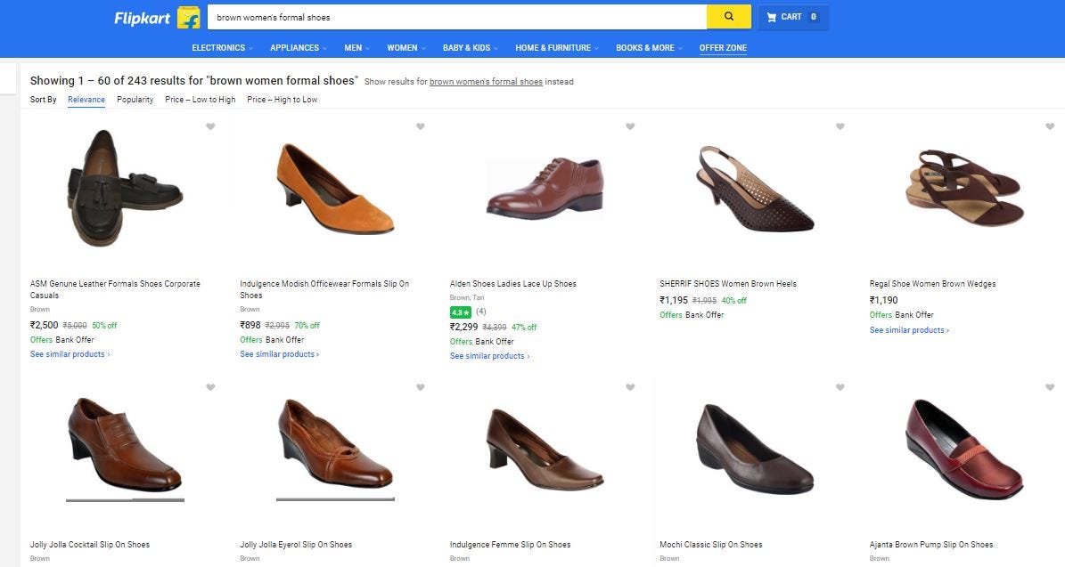 flipkart formal shoes 299