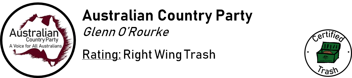 Australian Country Party. Right Wing Trash | by The Official Auspol Party  Guide | The Official Auspol Party Guide | Medium